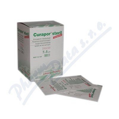 Náplast Curapor Transparent steril.7x5cm-50ks