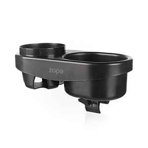 Zopa Držák na svačinu na kočárek, Black