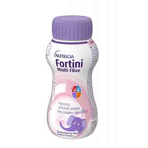 Fortini pro děti s vlákninou Jahoda por.sol.1x200ml