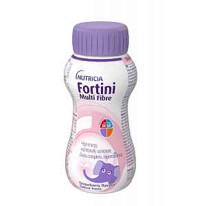 Fortini pro děti s vlákninou Jahoda por.sol.1x200ml