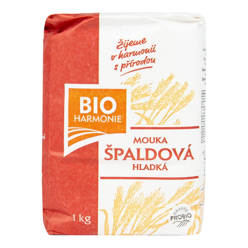 Bioharmonie Špaldová mouka bílá hladká Bio 1 kg