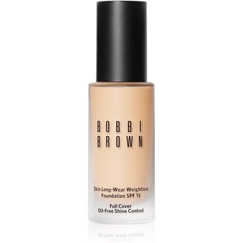 Bobbi Brown Skin Long-Wear Weightless Foundation dlouhotrvající make-up SPF 15 odstín Alabaster (C-004) 30 ml