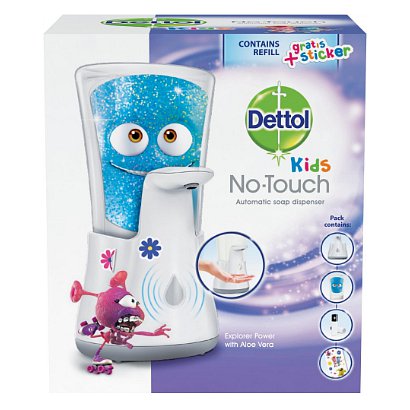 Dettol Kids Bezdot.dávkovač mýdla Dobrodruh 250ml