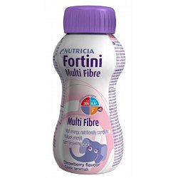 Fortini pro děti s vlákninou Jahoda por.sol.1x200ml