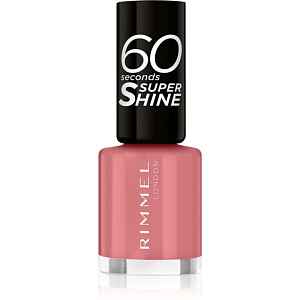 Rimmel 60 Seconds Super Shine lak na nehty odstín 235 Preppy In Pink 8 ml