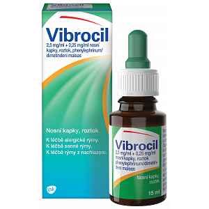 Vicbrocil nosní kapky 15ml