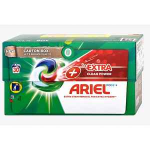 Ariel Plus Extra Clean kapsle na praní  30 ks