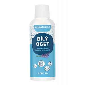 Allnature Bílý ocet 10% s vůní levandule 1000 ml