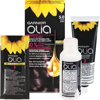 Garnier Olia barva na vlasy odstín 5.0 Brown