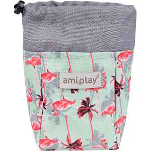 Pamlskovník pro psy Amiplay BeHappy Flamingo 6 × 2 × 11 cm
