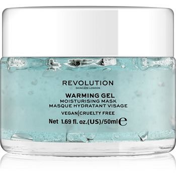 Revolution Skincare Warming Gel hydratační pleťová maska  50 ml
