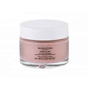 Revolution Skincare Pink Clay detoxikační pleťová maska  50 ml
