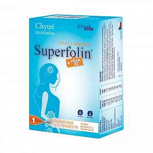 Chytré miminko superfolin 1 PLAN cps.30 + dárek