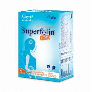 Chytré miminko superfolin 1 PLAN cps.30 + dárek