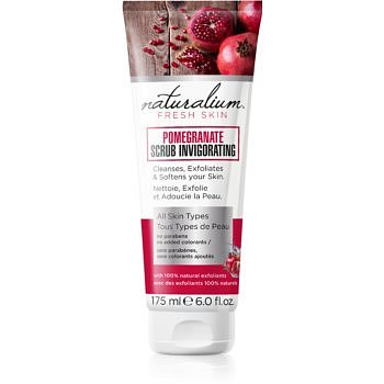 Naturalium Fresh Skin Pomegranate pečující tělový peeling 175 ml