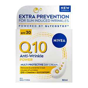 NIVEA Zpevňující denní krém proti vráskám Q10 Power SPF 30 50 ml
