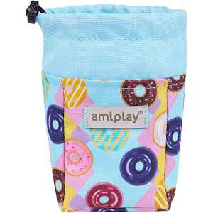 Pamlskovník pro psy Amiplay BeHappy Donut 6 × 2 × 11 cm