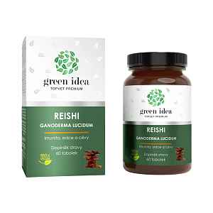Reishi - 60 kapslí - Green idea