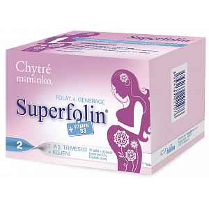 Chytré miminko superfolin 2 MAMA tbl.30+cps.30