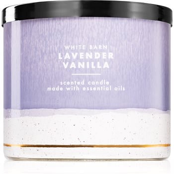 Bath & Body Works Lavender Vanilla vonná svíčka 411 g