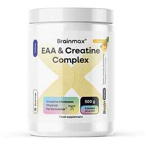 BrainMax® EAA & Creatine Complex, Pineapple, 500 g