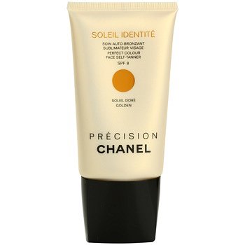 Chanel Précision Soleil Identité samoopalovací krém na obličej SPF 8 odstín Golden  50 ml