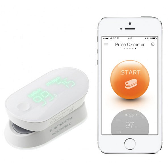 iHealth AIR PO3 chytrý pulzní oximetr