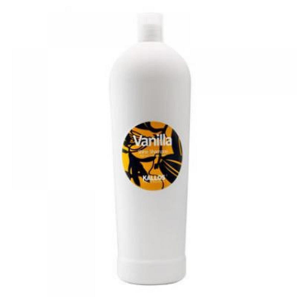 Kallos Vanilla Shine Shampoo Šampon pro oživení suchých vlasů 1000 ml