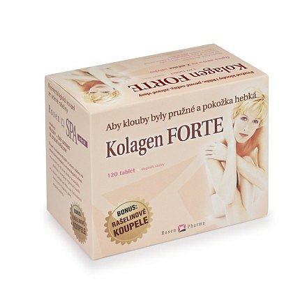 Rosen Kolagen Forte tablety 120 + 2 RosenSpa zel.koupel