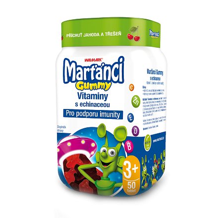 Walmark Marťánci Gummy Echinacea 20mg 50ks