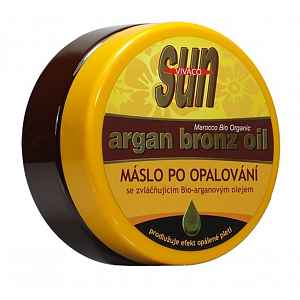 Zvláčňující tělové máslo a Bio-arganovým olejem