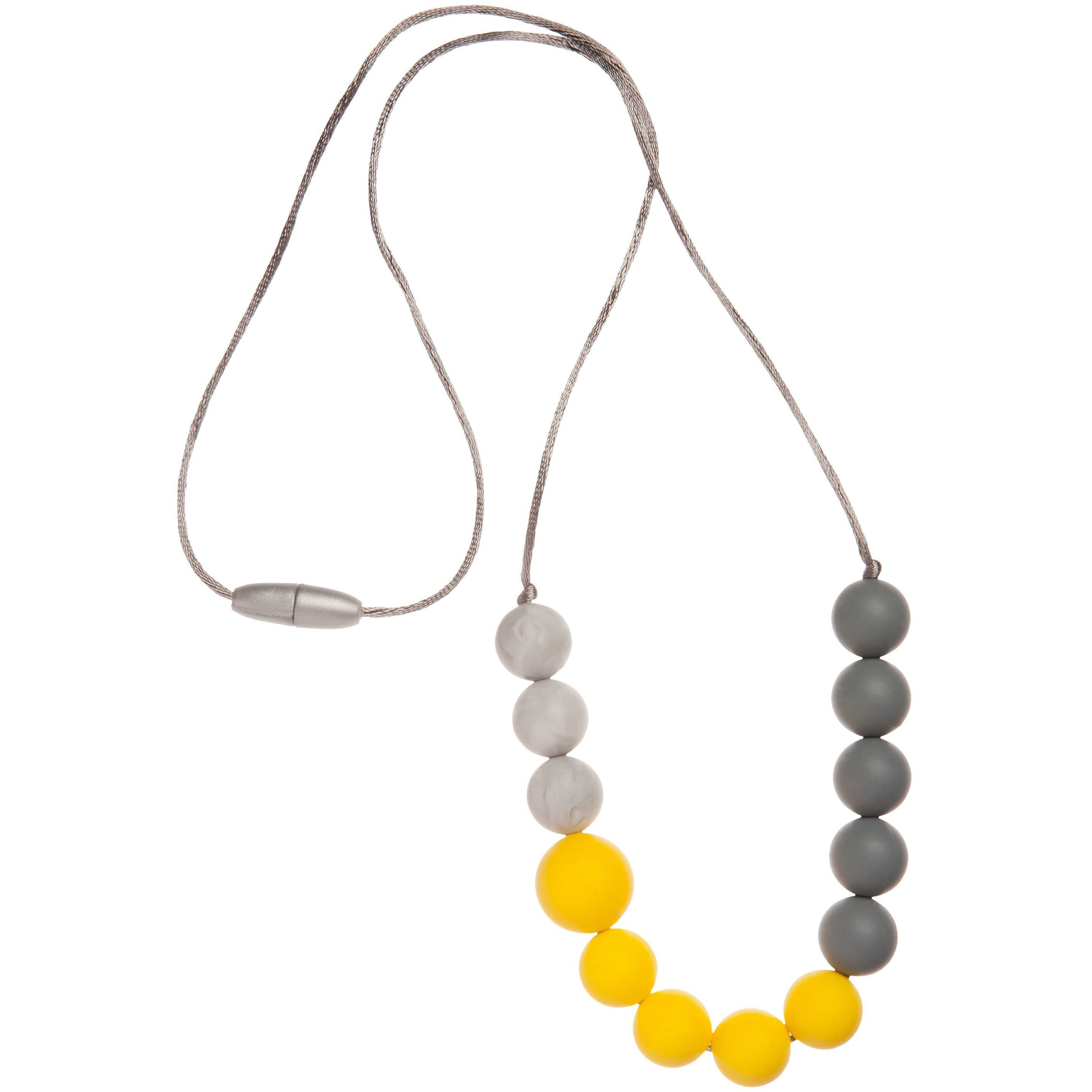 Biberschatz Kousací korále Giallo Marble 1ks