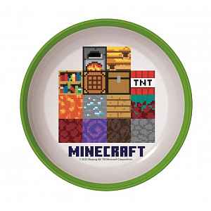 Stor Minecraft miska s protiskluzovým dnem 1 ks