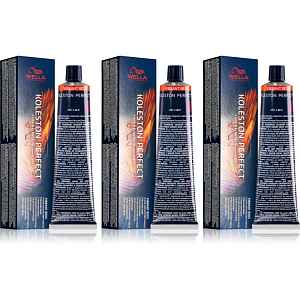 Wella Professionals Koleston Perfect ME+ Vibrant Reds barva na vlasy výhodné balení odstín 77/46