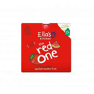 5x ELLA´S Kitchen Ovocné pyré - Jahoda (The Red One) 90g