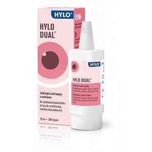 Hylo Dual oční kapky 10ml (umělé slzy)