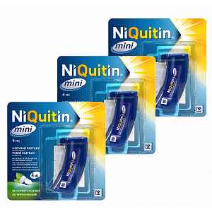 NiQuitin mini 4mg pastilky 3x20ks