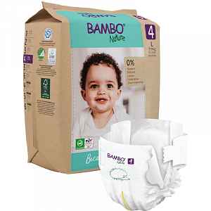 Bambo Nature 4 Dět.plen.kalh.paper Bag 7-14kg 24ks