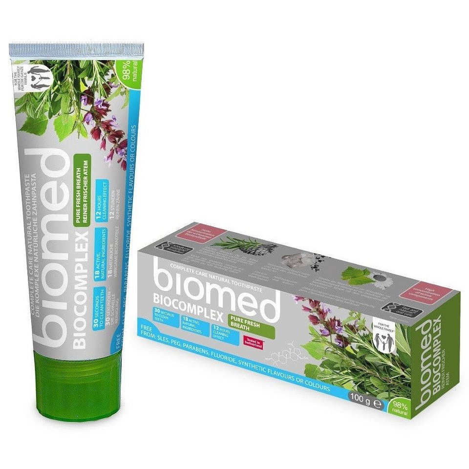 BIOMED Biocomplex zubní pasta 100g - II.jakost