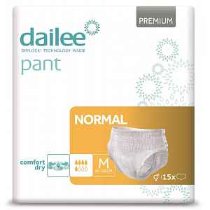 Dailee Pant Premium normal m, kalhotky absorpční natahovací, 15ks