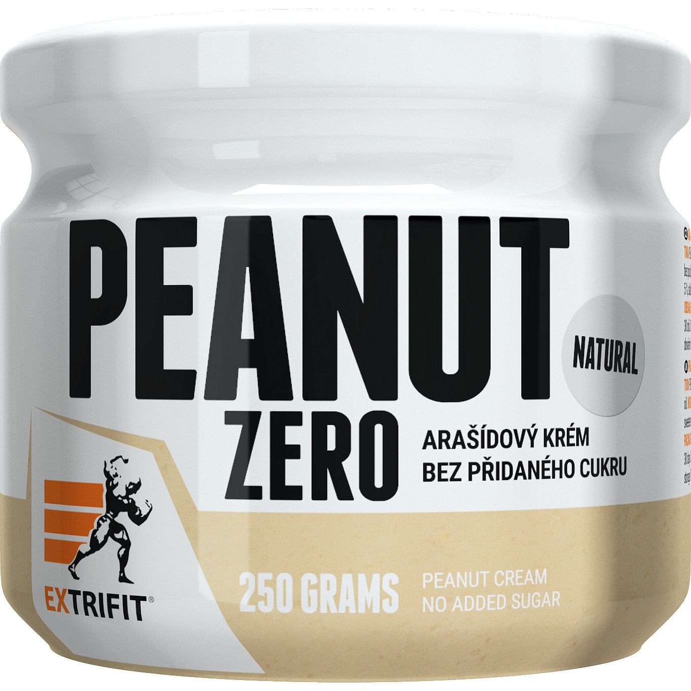 Extrifit Peanut Zero natural 250g
