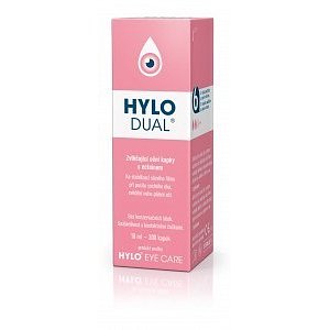 Hylo Dual oční kapky 10ml (umělé slzy)