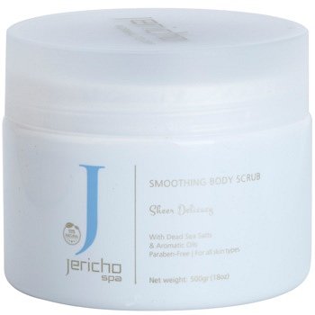 Jericho Body Care SPA povzbuzující solný peeling s mořskými extrakty a esenciálními oleji šeřík 500 g