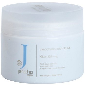 Jericho Body Care SPA povzbuzující solný peeling s mořskými extrakty a esenciálními oleji šeřík 500 g