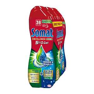 Somat Gel do myčky 5v1 Excellence Premium XXXL Pack
