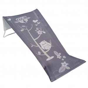 Tega Baby Lehátko do vany látkové Owls - grey