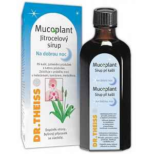 Mucoplant Jitrocelový sirup Na dobrou noc 100ml