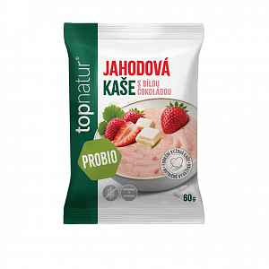 Probio Kaše Jahoda&bílá čokoláda 60g Topnatur