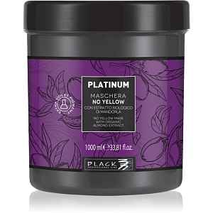 Black Professional Line Platinum No Yellow maska na vlasy neutralizující žluté tóny 1000 ml