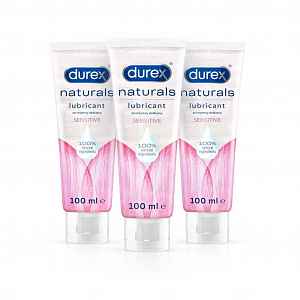 Durex Naturals Sensitive intimní gel 100 ml 2+1